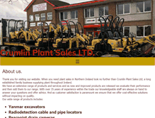 Tablet Screenshot of crumlinplantsales.com